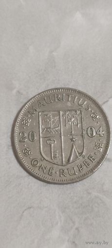 Маврикий 1 рупе 2004