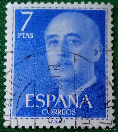 Испания 1955. Генерал Франсиско Франко 1892-1975