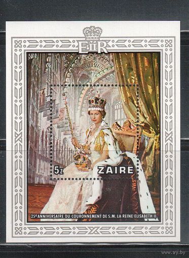 Заир-1978 (Мих.БЛ.20) **  ,  Королева Елизавета