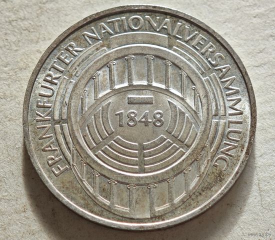 1973 год серебро 5 марок Германия