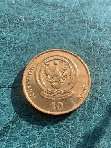 Руанда 10 франков 2009