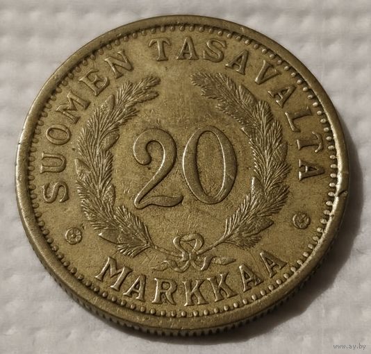 Финляндия 20 марок, 1934 (2-6-89)