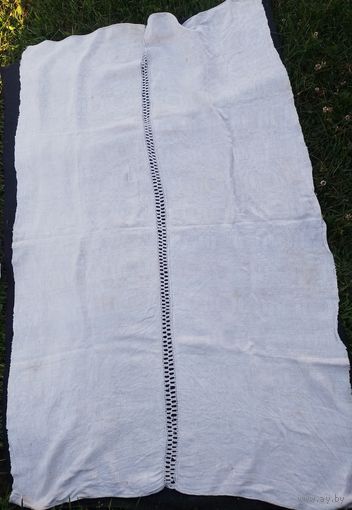 Скатерть льняная домотканая