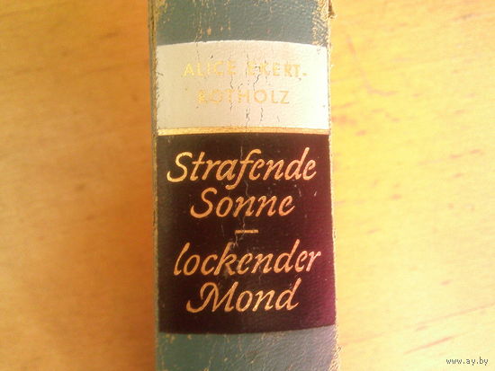 Alice Ekert-Rotholz Strafende Sonne - Lockender Mond