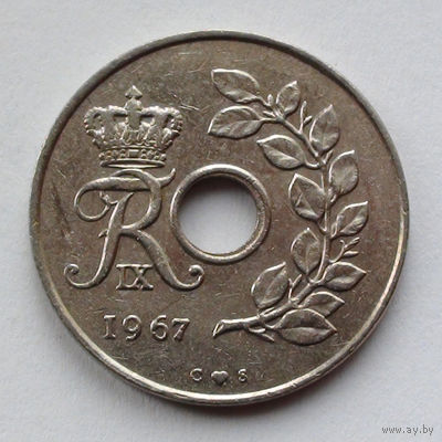 Дания 25 эре. 1967
