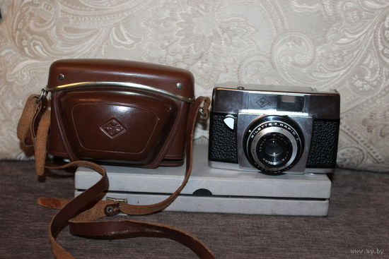 Фотоаппарат Agfa Silette Compur Rapid 1, хорошее состояние, все выдержки рабочие.