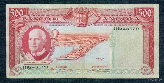 Ангола 500 эскудо 1970 год.