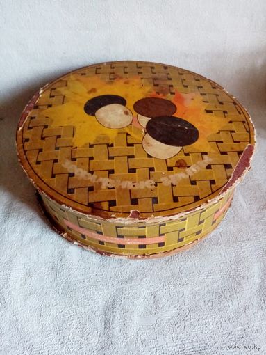 Коробка #10 Зефирные грибы Москва конд. ф-ка Ударница СССР