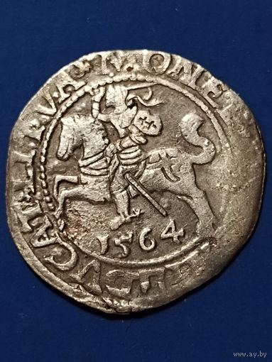 Полугрош 1564 г. Сигизмунд II Август, без мц.