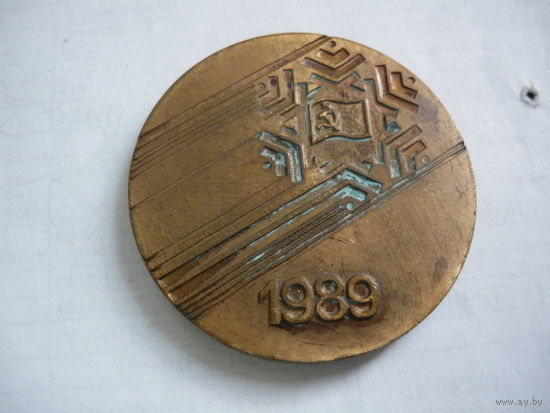 1-е зимние всесоюзные спортивные игры молодежи. 1989.т.м