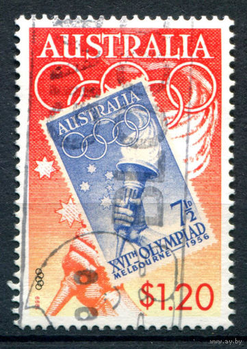 Австралия - 1999г. - Олимпийский год - 1 марка - полная серия, гашёная [Mi 1804]. #3-WB-99-B-2