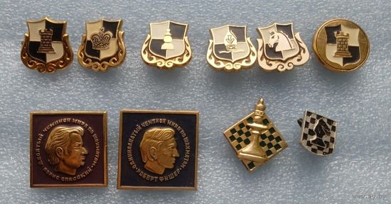 Значки. Спорт. Шахматы.