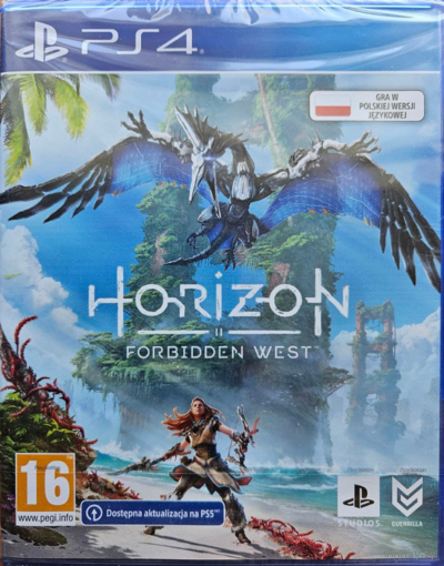 Horizon: Forbidden West (Запретный запад). PS4, запечатанный (sealed)