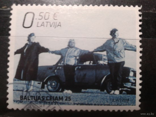 Латвия, 2014. 25 лет живой цепи "Балтийский путь"