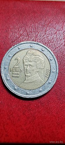 2 Евро Австрия. 2002 год.