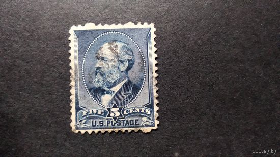США \а4\ 1888. Персоналии. Президент США \Sc216\