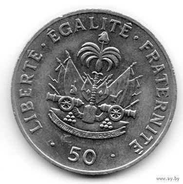 РЕСПУБЛИКА ГАИТИ. 50 САНТИМОВ 1991