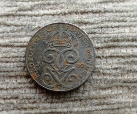 Werty71 Швеция 2 эре 1950