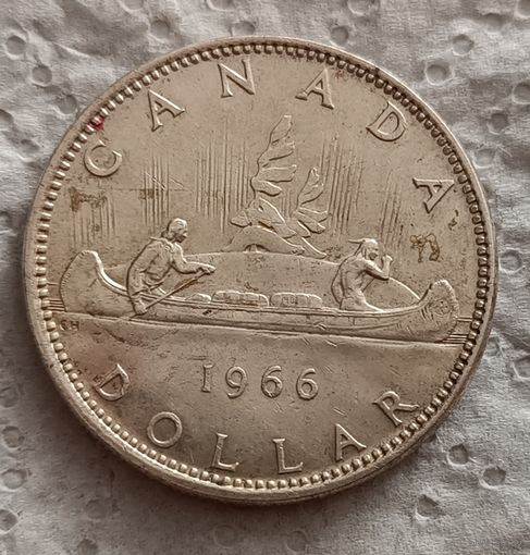 Канада 1 доллар 1966
