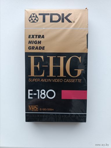 Кассета TDK E180 Extra High Grade