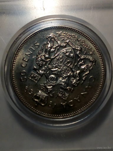 50 центов Канада 1969 год