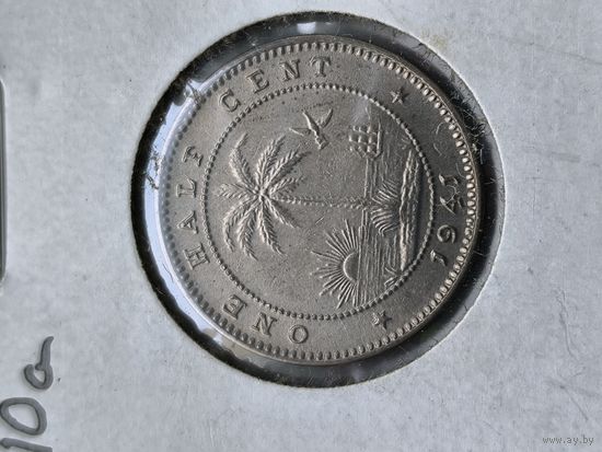 1/2 с Либерии 1941