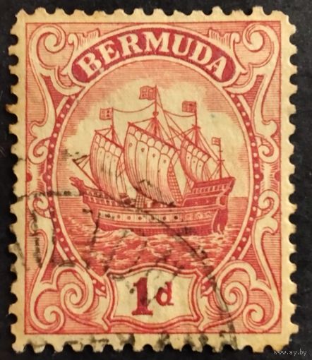 Бермуды. Колония Великобритании. 1910г. Mi36c