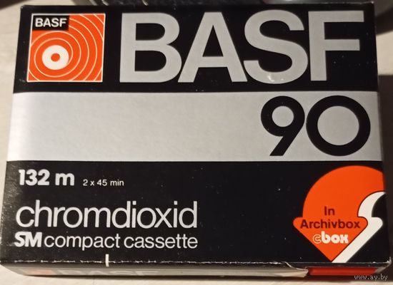 Кассета BASF-90 cromdioxid type II - новая.