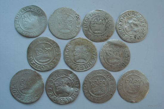 Полугроши коронные Александра Ягеллончика (лот. 2)