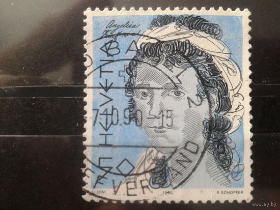 Швейцария 1990 Художница