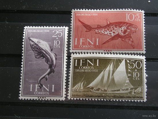 Испанская Ифни, 1958 Рыбы, парусник