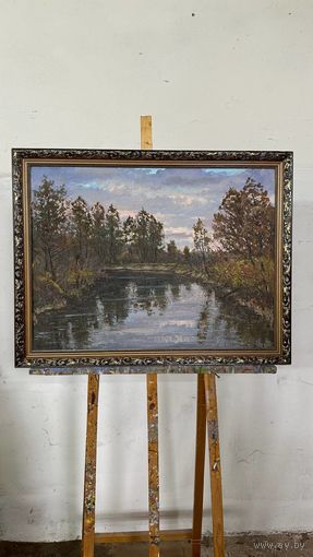 Река Случ осенью