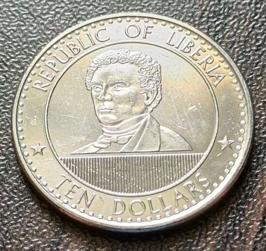 Либерия 10 долларов, 2024     ( 1-6-8 )