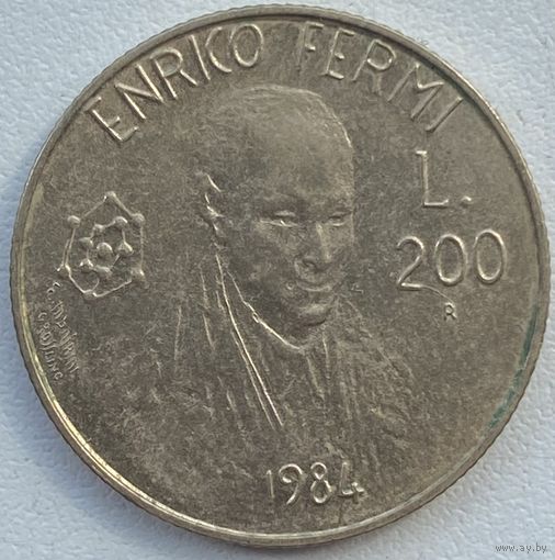 Сан-Марино 200 лир 1984 г.