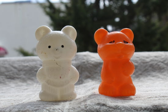 Игрушки СССР мишка-тигренок