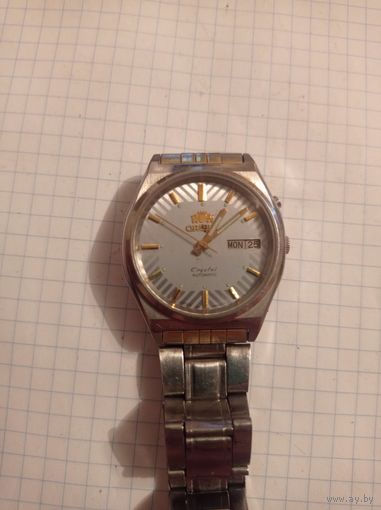 Часы Ориент автоподзавод рабочие с рубля без мпц!