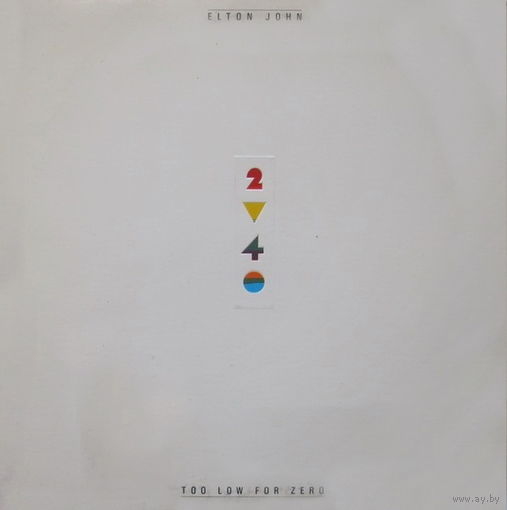 Elton John, Too Low For Zero, LP 1983