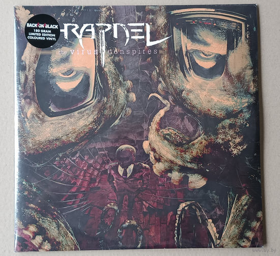 Shrapnel - The Virus Conspires (2LP 2014 ENGLAND) запечатан цветной винил