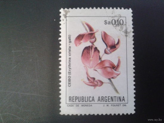 Аргентина 1983 Цветы 0,10