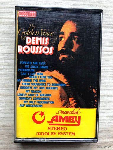Студийная Аудиокассета Demis Roussos - The Golden Voice Of Demis Roussos - Демис Руссос