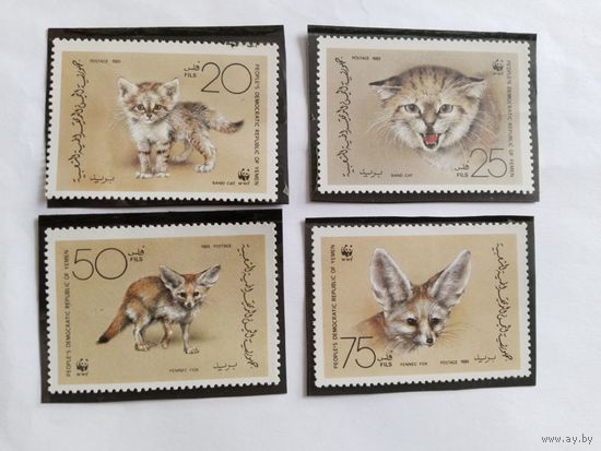 Йемен 1989 4 м коты