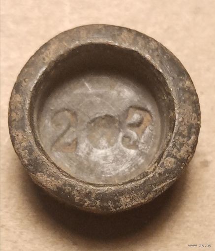 Гирька весовая