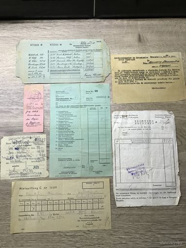 Документы.окупация.цена за все.