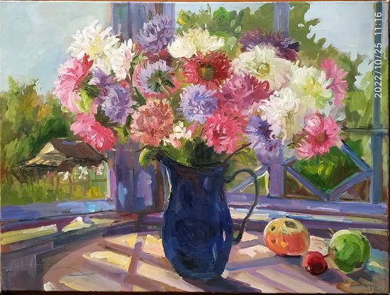 Солнечно. Х/м ,на подрамнике 50/70