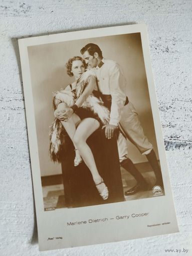 Марлен Дитрих. Marlen Dietrich. Гарри Купер. Garry Cooper. Изд. ROSS. 1930-е.
