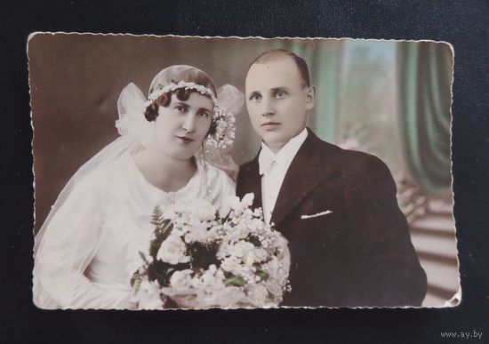 Фото "Свадьба", Польша, Зап. Беларусь, 1935 г.