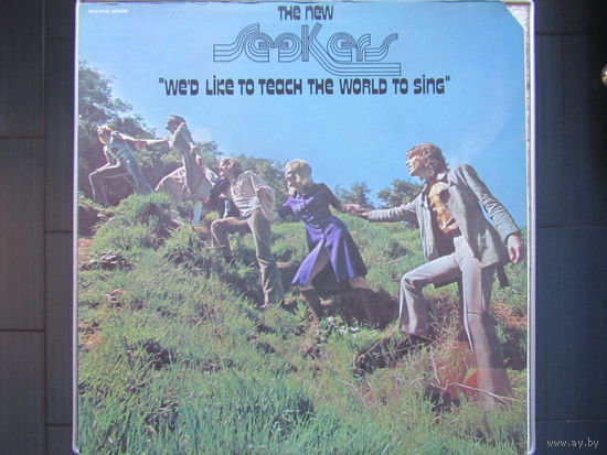 THE NEW SEEKERS - We'd Like To Teach The World To Sing 71 Elektra USA NM/VG+