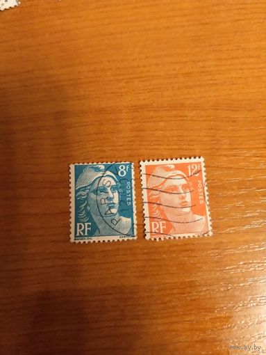 1948-51 Франция Марианна (2-14)