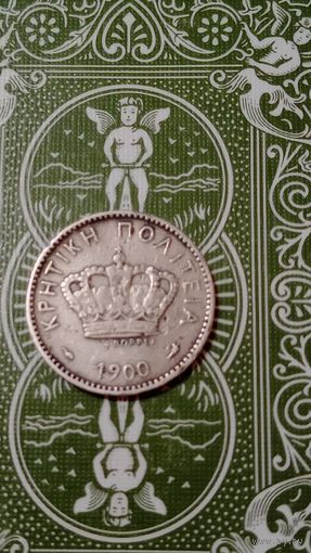 Крит 20 лепт 1900