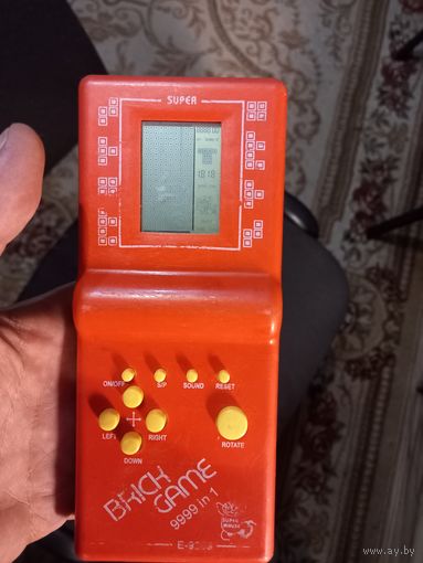 Тетрис brick game E-9999 красный рабочий
